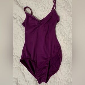Motionwear purple leotard